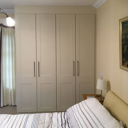 Hinged Wardrobes in Mussel