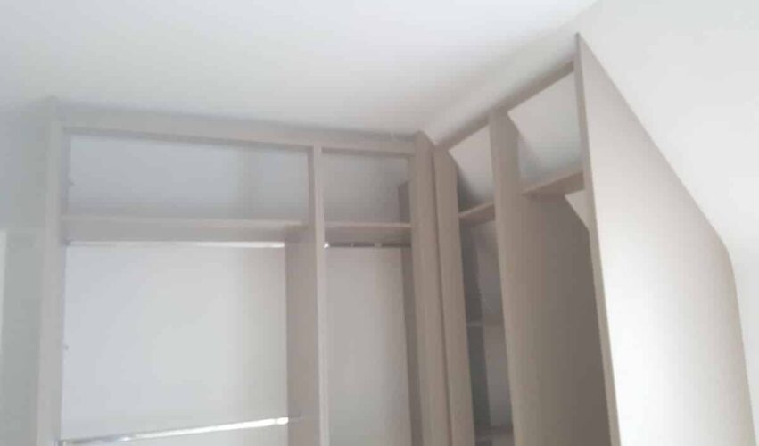 Wardrobe in the eaves